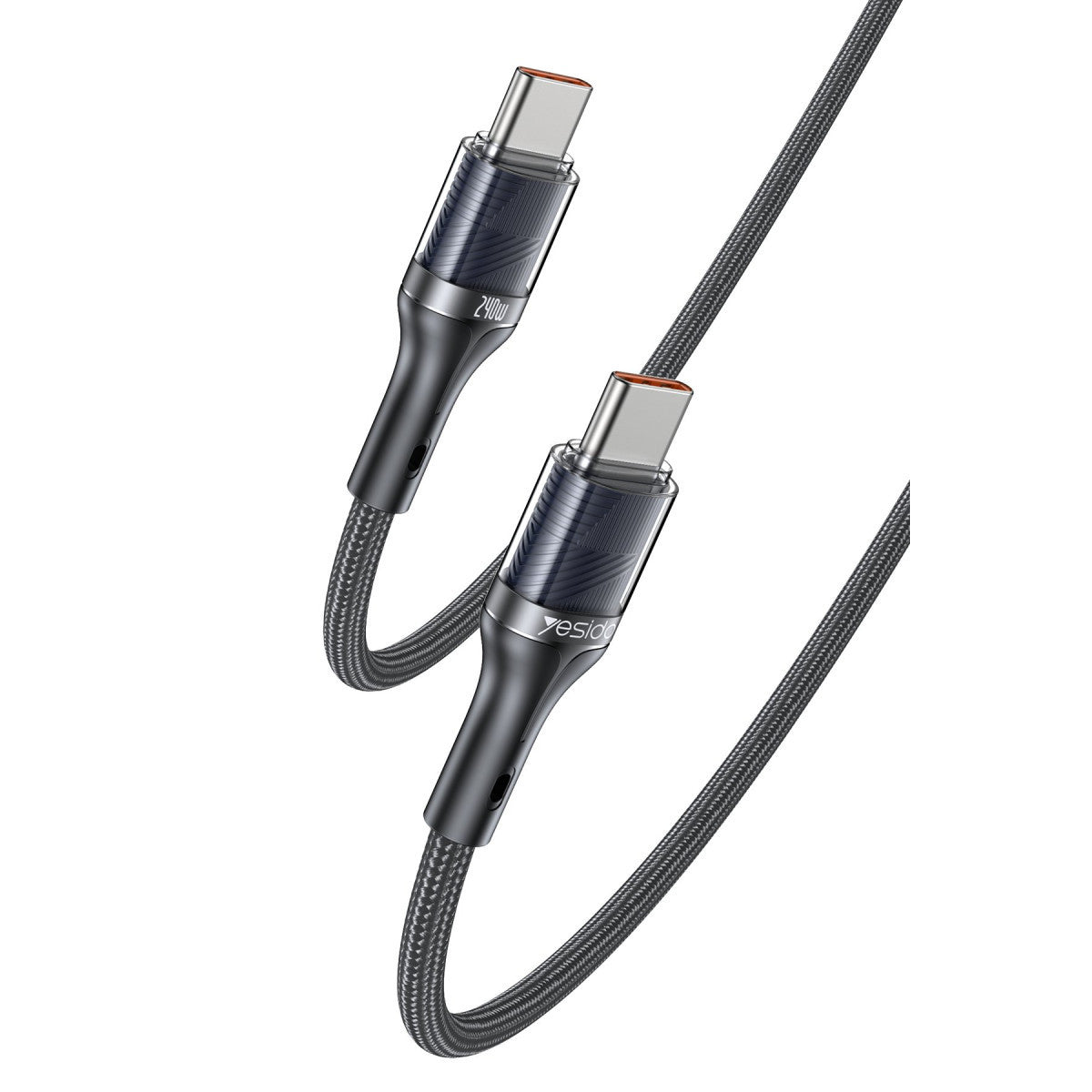 Yesido CA166 1.2M 240W Type-C to Type-C PD 2.0 Hızlı Şarj Kablosu